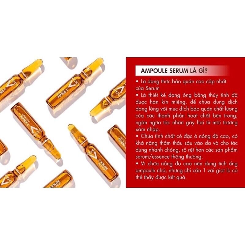[VICHY][Có sẵn, bill Canada] Tinh chất Vichy Liftactiv Ampoules Peptide-C