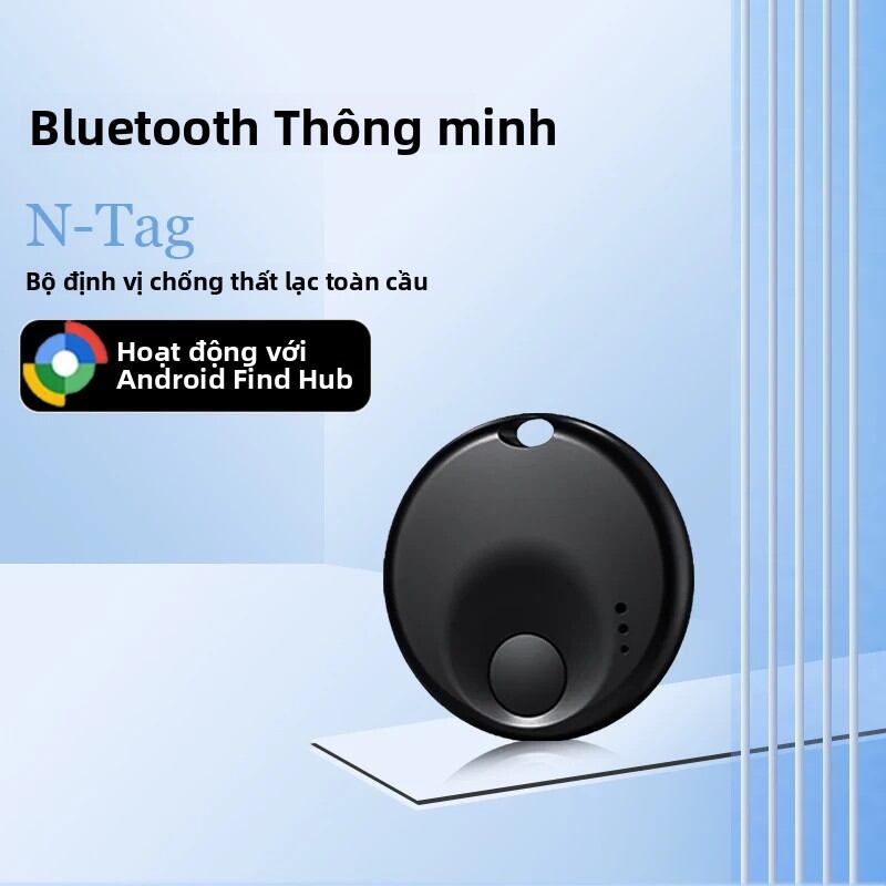 Thiết Bị Định Vị Thông Minh Smart Tag Key Finder Air Tag Tương Thích Với Thiết Bị Android, Hoạt Động Với Ứng Dụng Google Find My, Tương Thích Với Xiaomi, Samsung, Pixel.