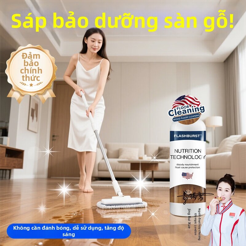 Floor and Tile Maintenance Wax for Composite Real Wood Reinforced Floors