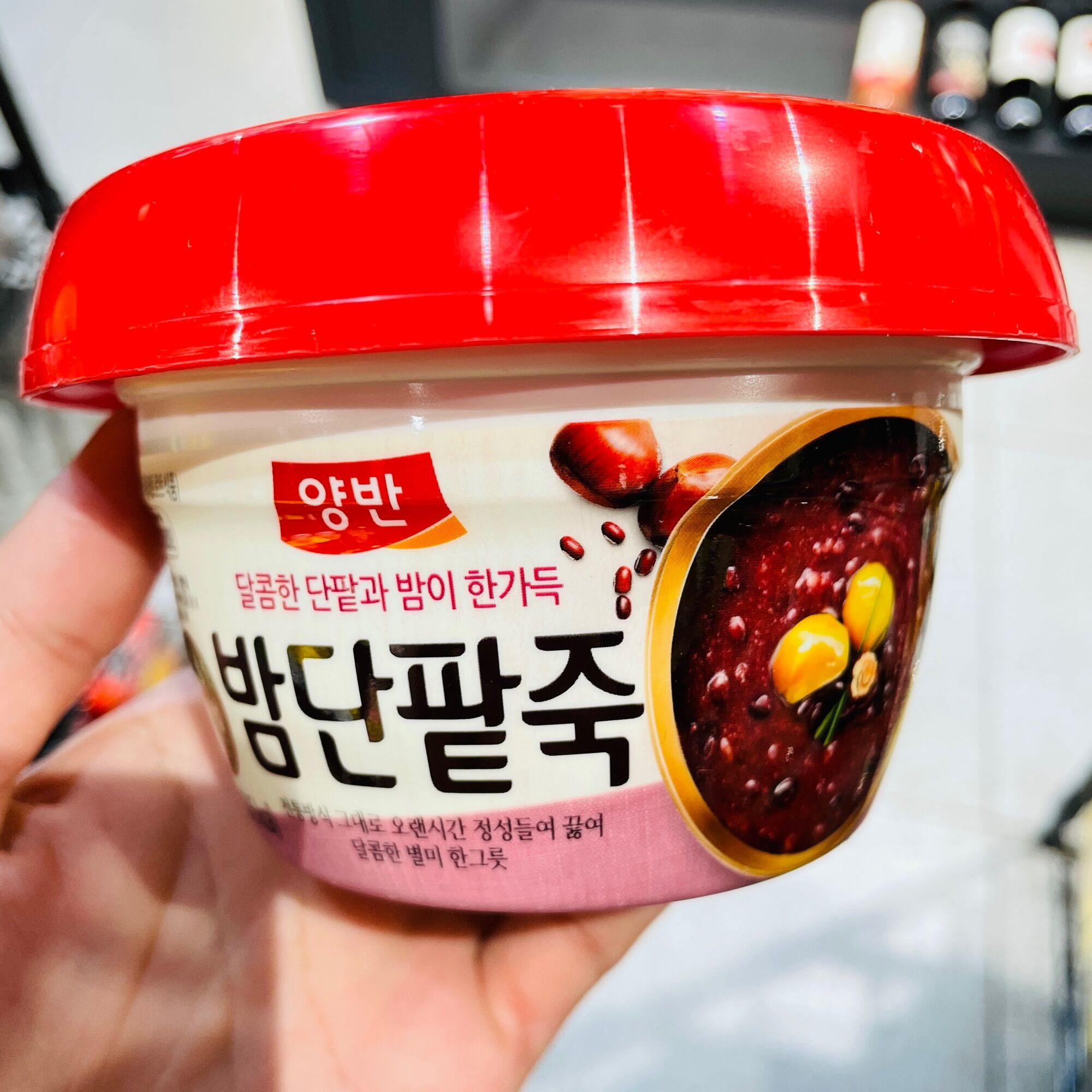 Cháo đậu đỏ hạt dẻ ăn liền hàn quốc Dongwon 양반 밤단팥죽 285g