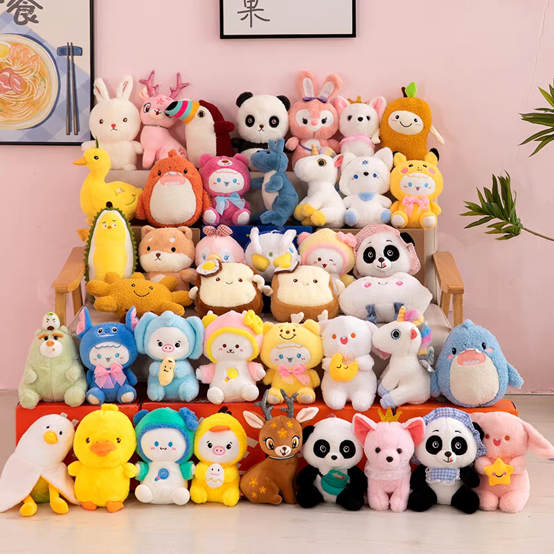 Gấu bông 20 - 25cm giá sỉ, giao ngẫu nhiên