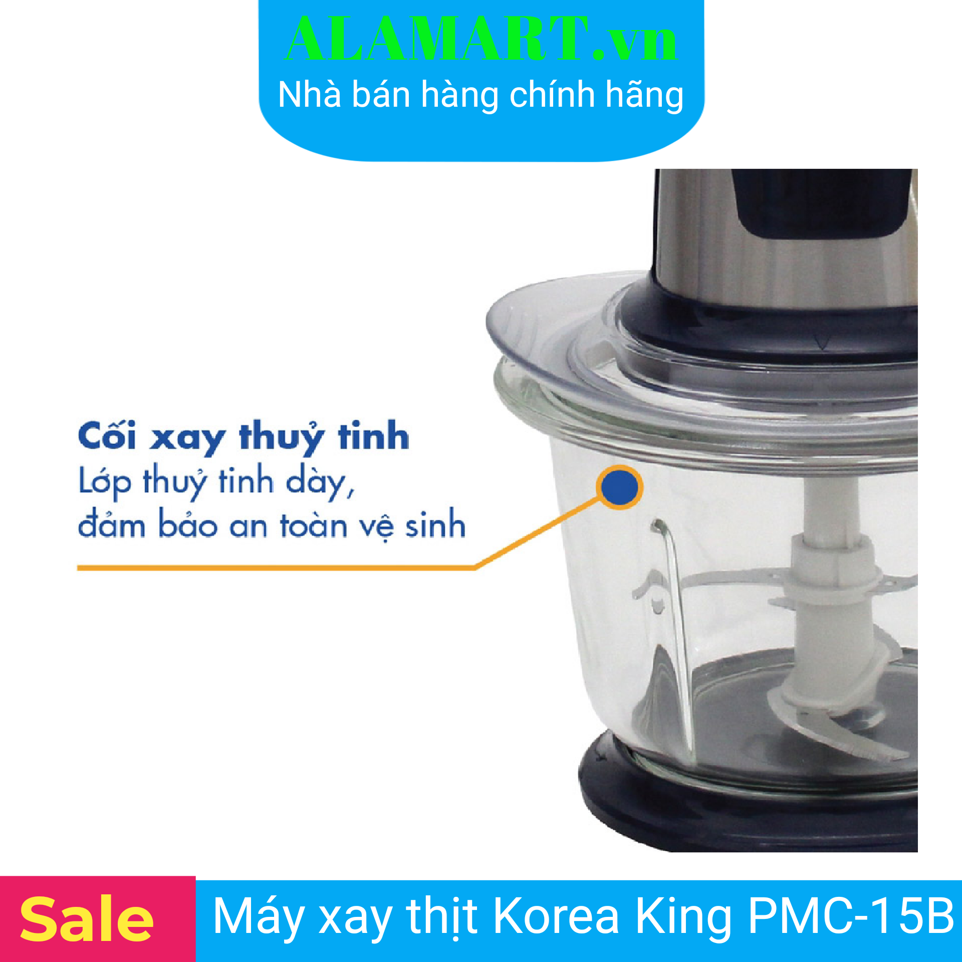 [HCM]Máy Xay Thịt Korea King PMC-15B