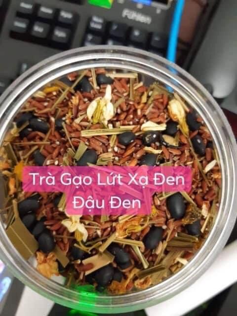 Trà gạo lức xạ đen 100% thiên nhiên