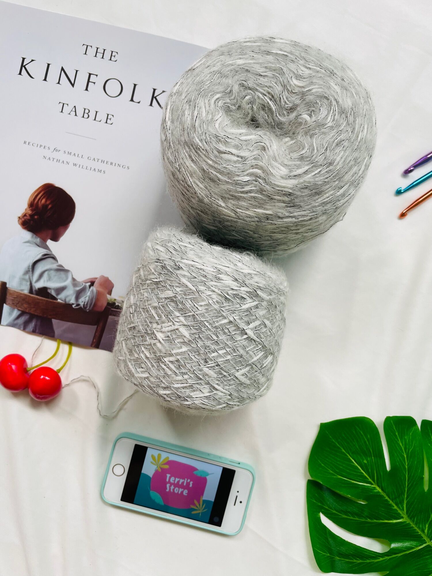 Yarn - Len Mohair - Cỡ sợi 1.5mm - Len sợi Thu Đông | Siêu nhẹ - Siêu mềm - Siêu ấm | Terri Store