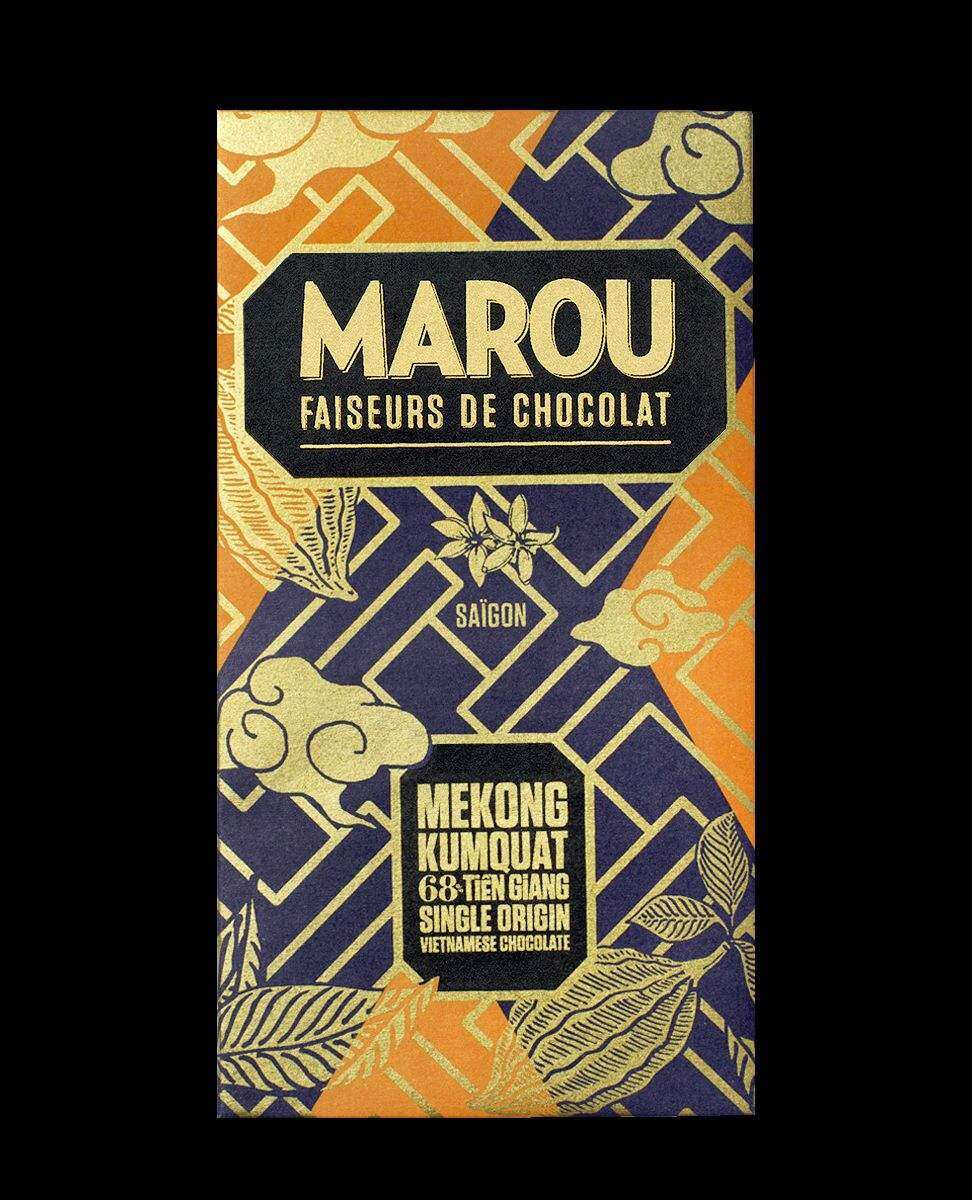 socola Marou Tiền Giang Kumquat thanh 80g