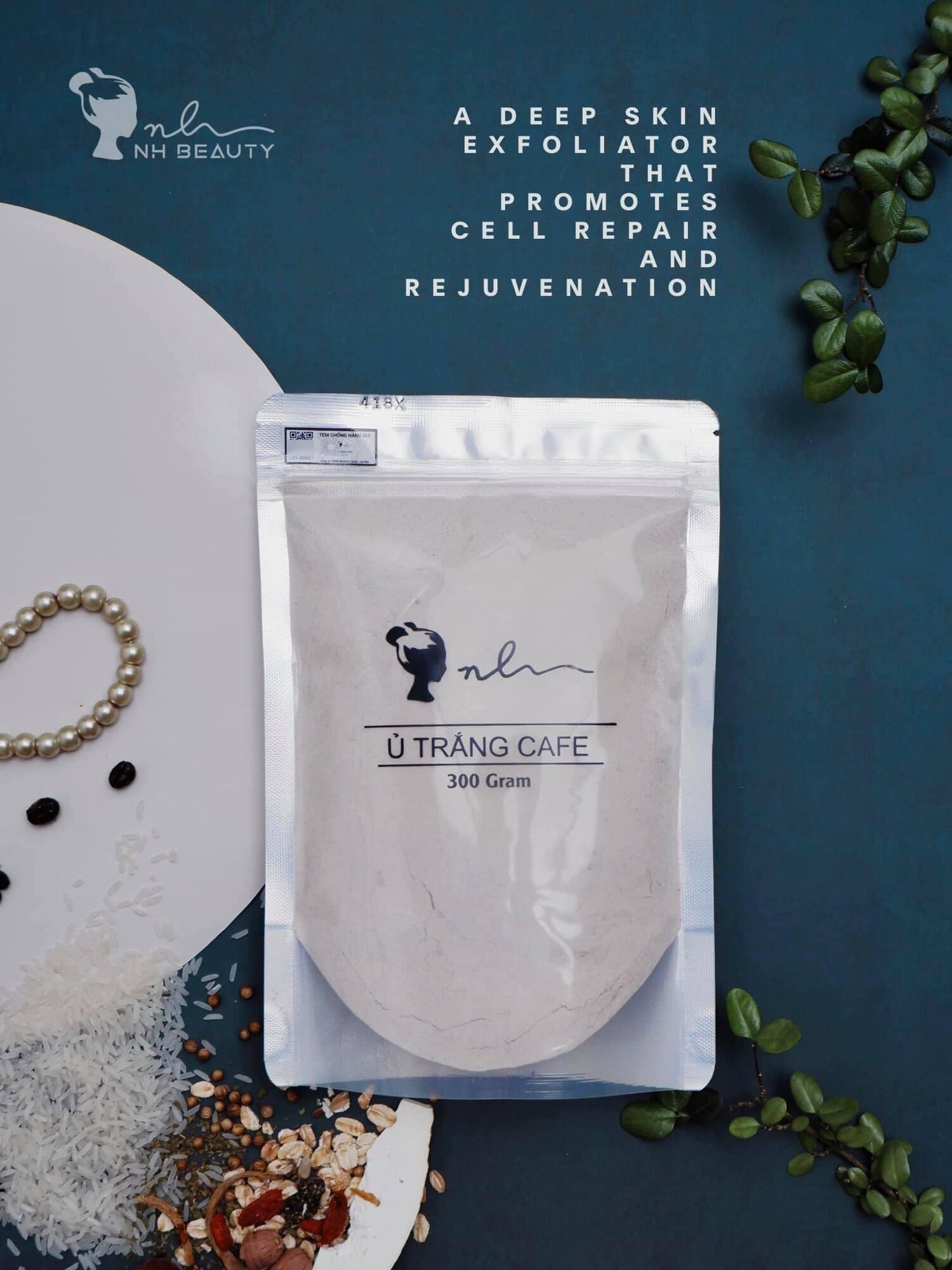 [ Chính Hãng 100% ] Ủ Trắng Cafe Since 2013 - 300Gram