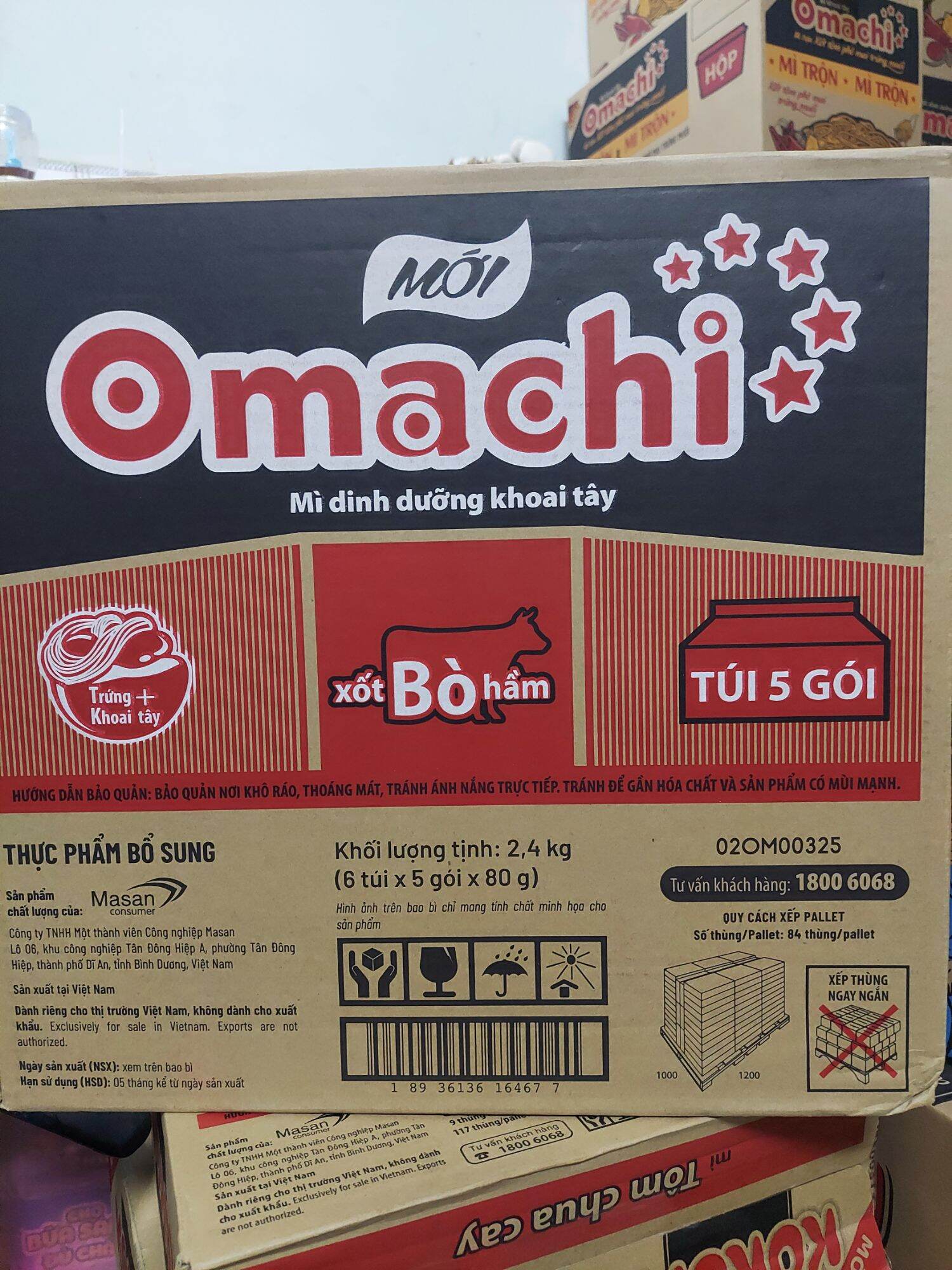 Omachi xốt bò hầm