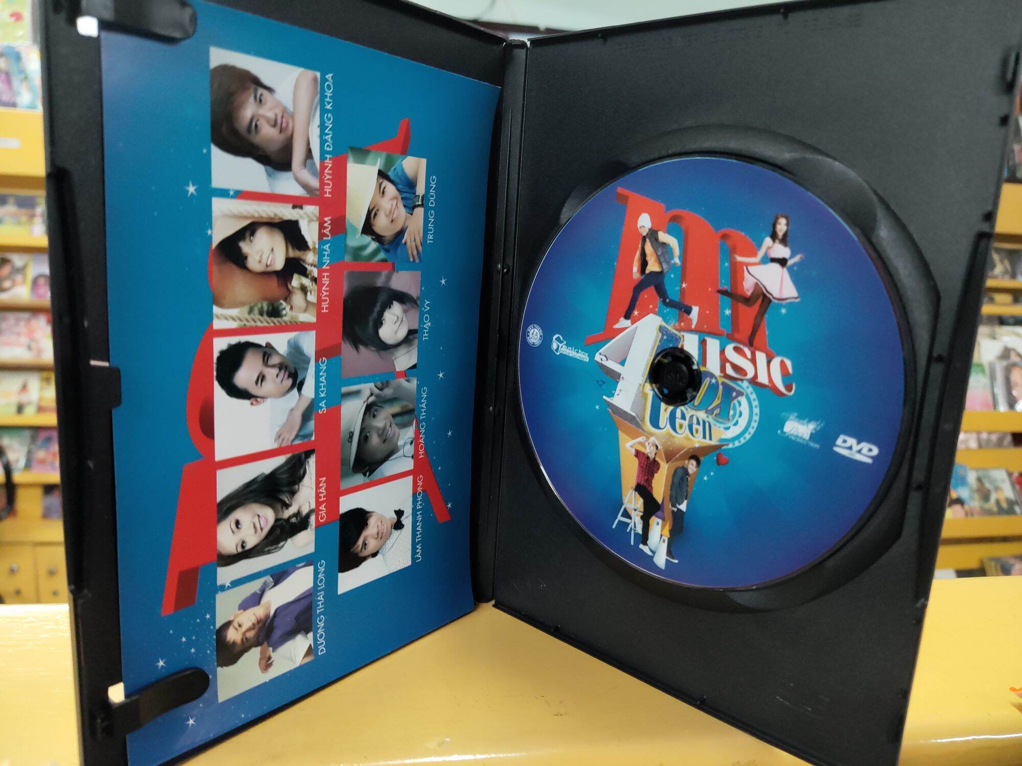 DVD MUSIC BOX 4 TEEN