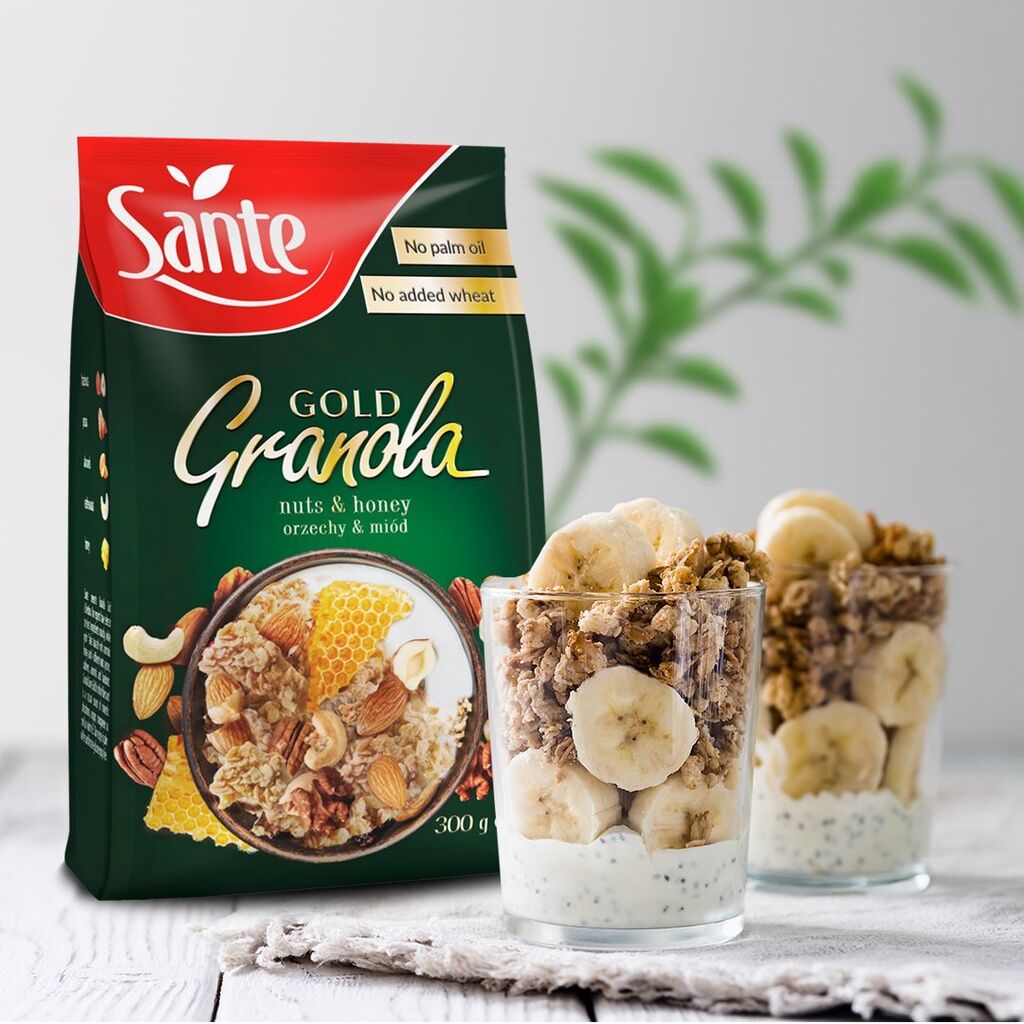 ngũ cốc Granola dinh dưỡng SANTE GRANOLA Fruits