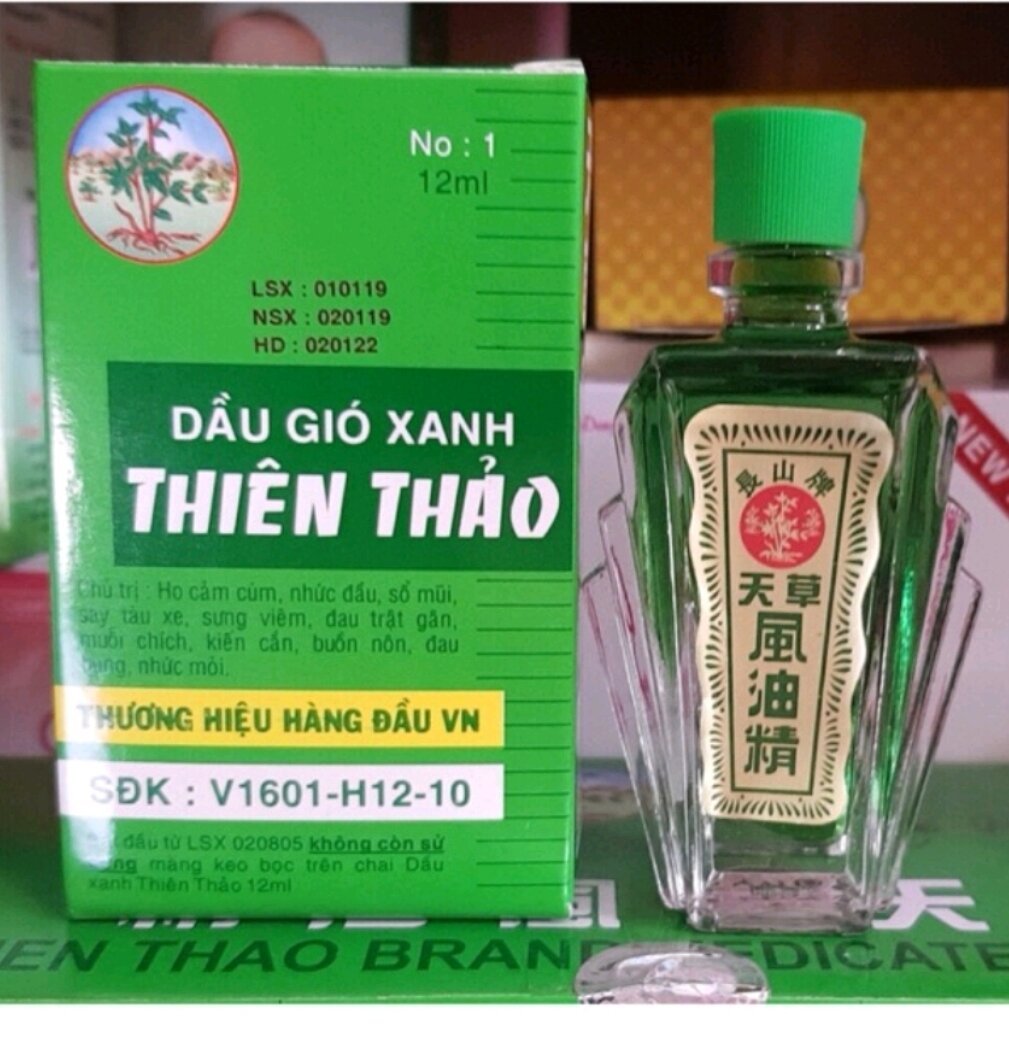 Dầu Gió Xanh Thiên Thảo H 12c 12ml