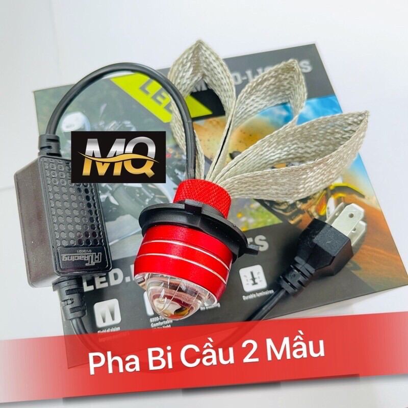 ĐÈN PHA LED BI CẦU MINI RUBY MẪU MỚI CAO CẤP COST VÀNG PHA TRẮNG + BẢO HÀNH 12 THÁNG ĐỔI MỚI ( 1 ĐÈN)