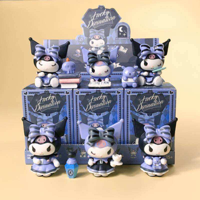 Sét 6 hộp mù blind box mô hình kuromi lucky