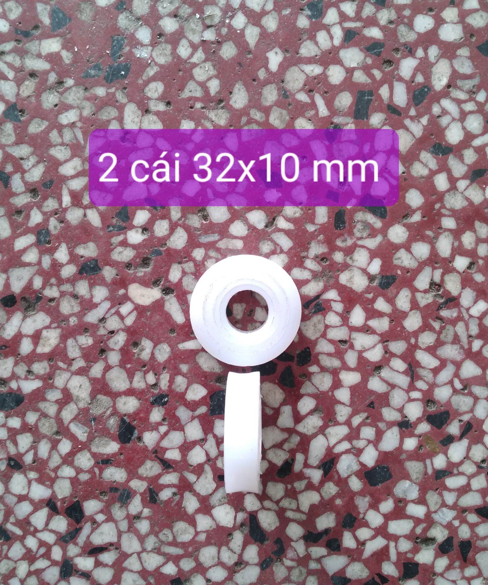 2 cái sơ mi, vòng đệm bằng nhựa lắp máy mài 2 đá
