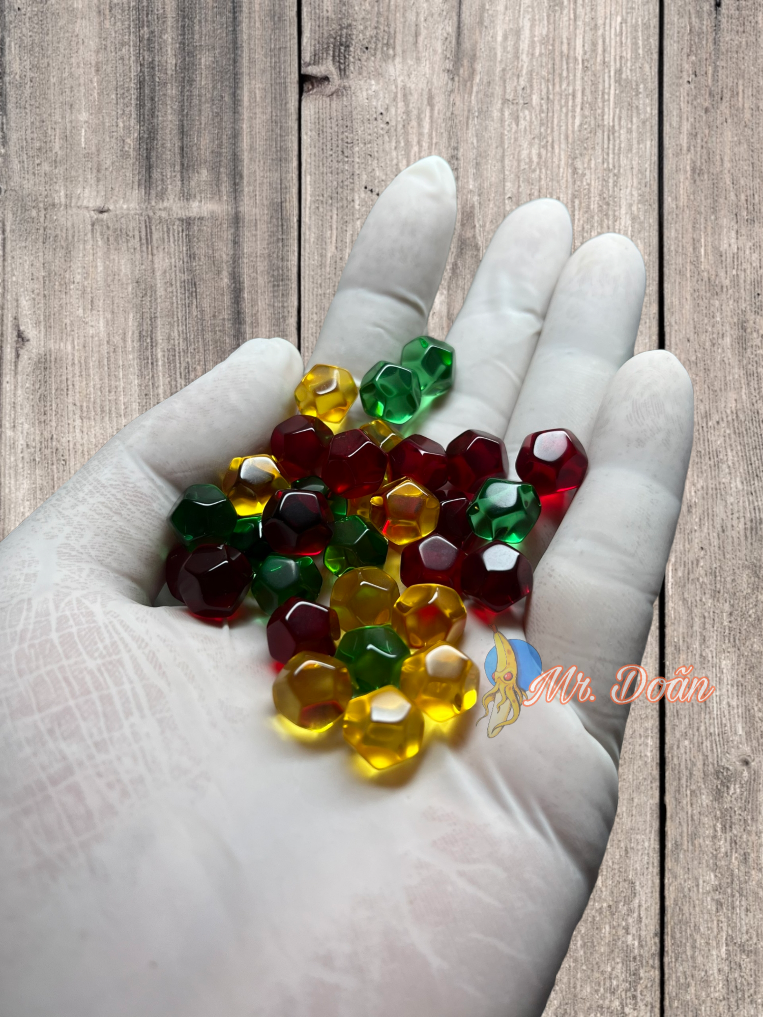 bi hạt lựu nhiều size
