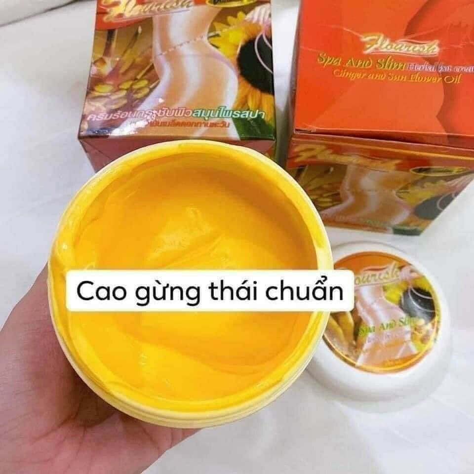Kem tan mỡ gừng flourish thái lan hủ 500gr