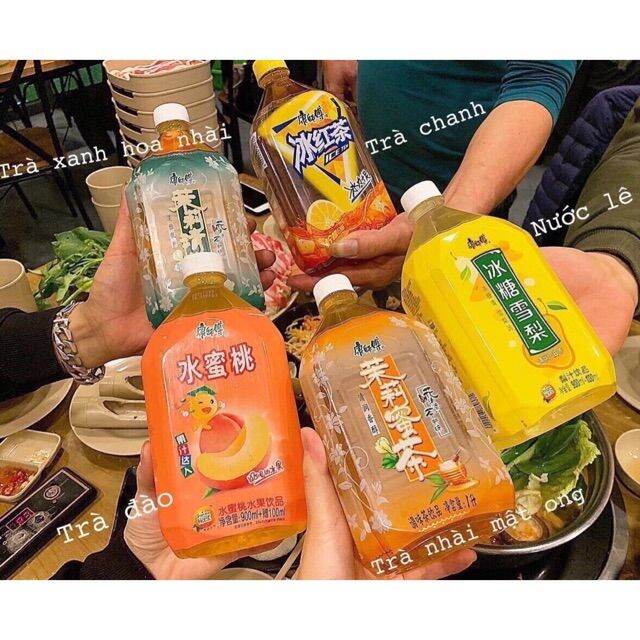 Nước ép lê đóng chai siêu to khổng lồ đê mấy chế ơi