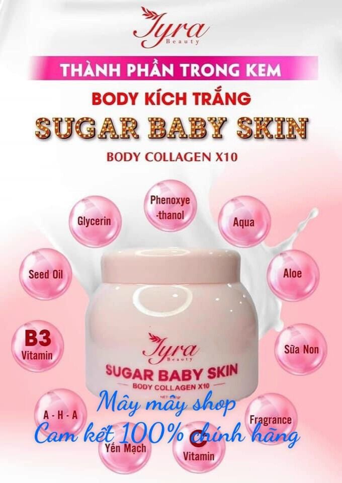 Kem body sugar baby Thanh Trang