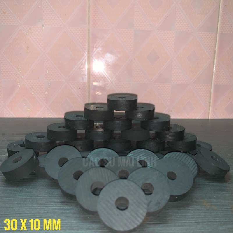 [HCM]10 long đền cao su phi 40 ; 30 ; 20 dày 10 (mm)