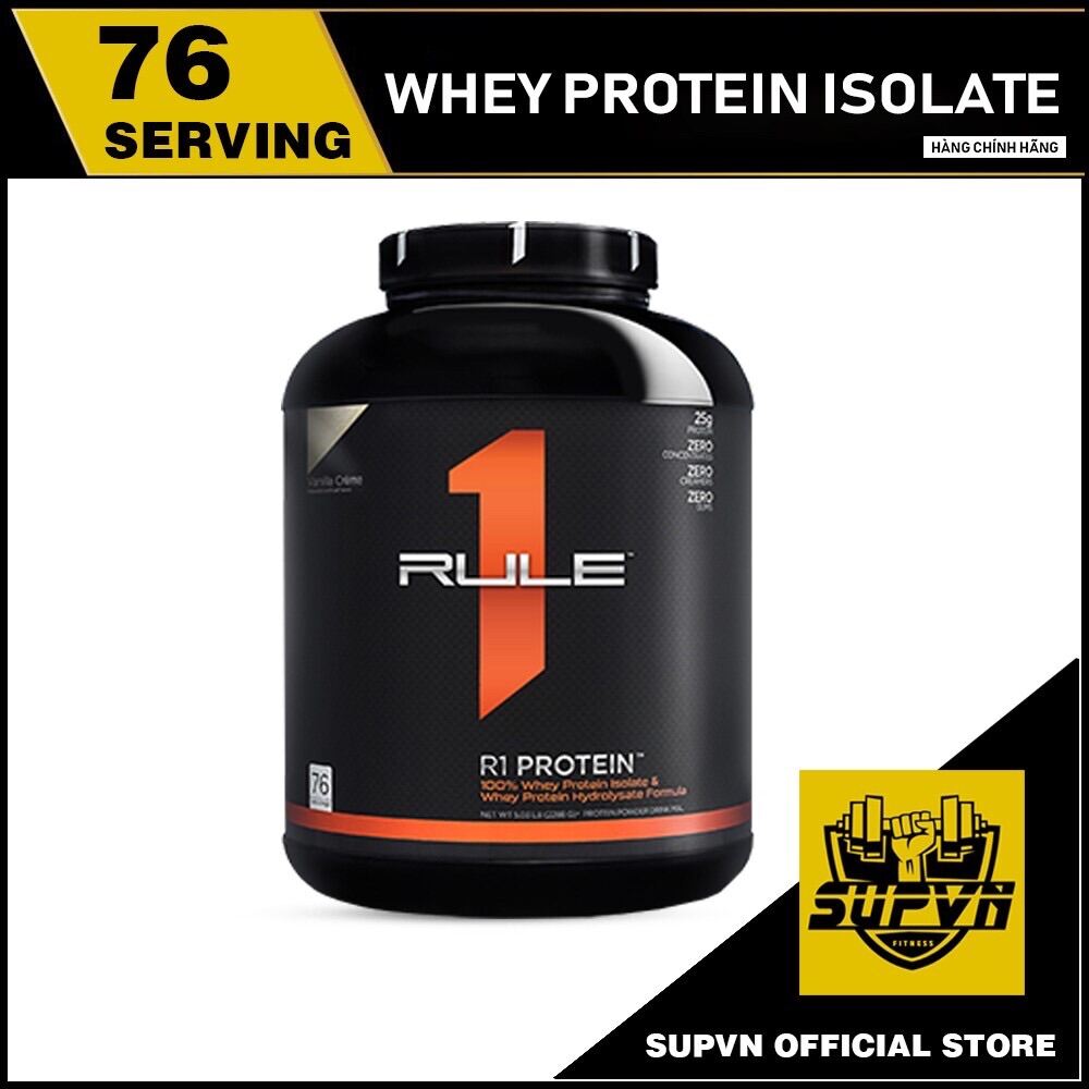 Rule 1 Protein Isolate 5Lbs - Sữa tăng cơ Rule1 - Whey Protein R1 cao cấp