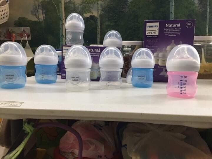 Thân bình sữa avent 125ml trắng mẫu mới