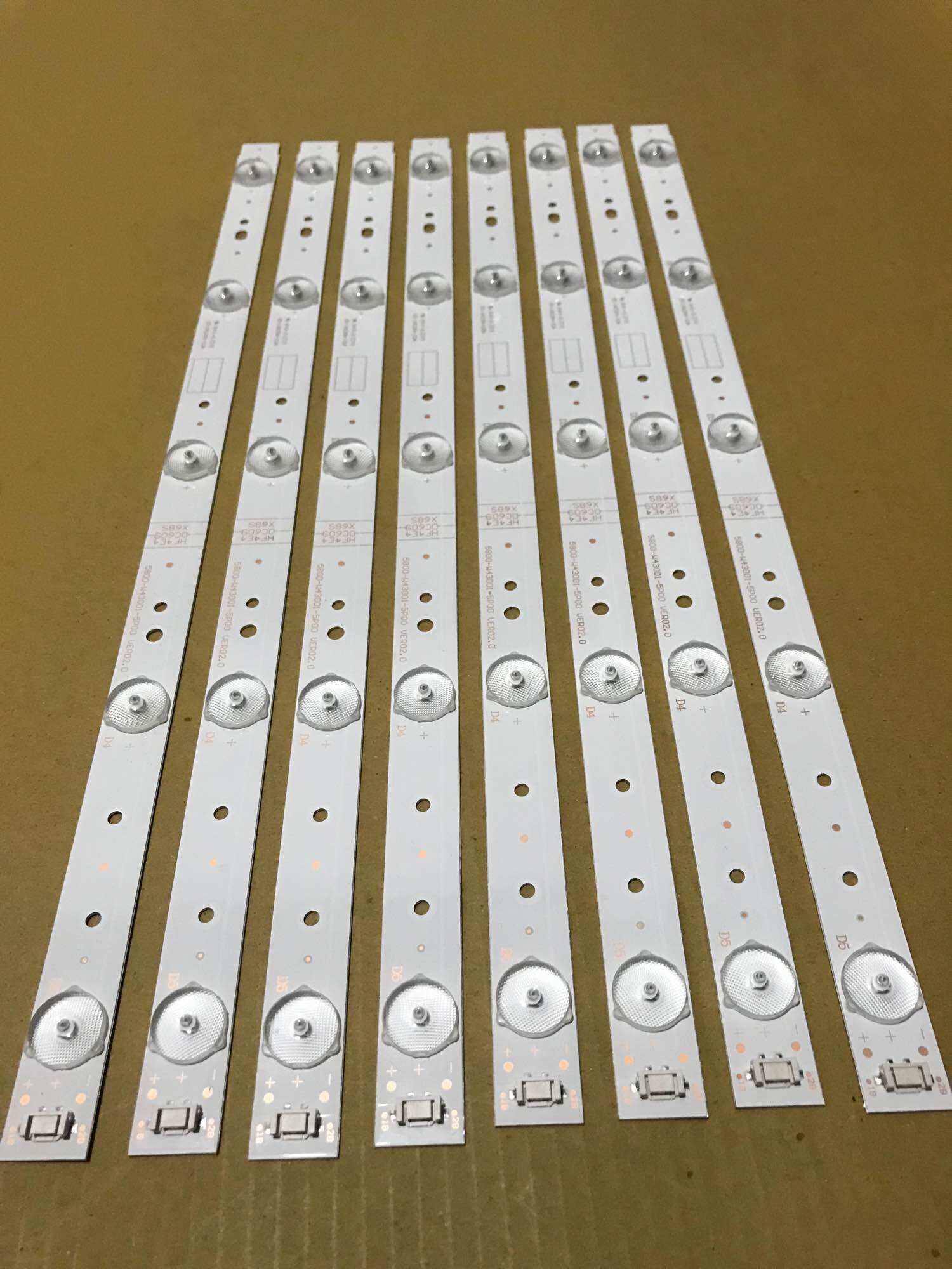Led toshiba 43l3650/l5650/s810/skyworth 43