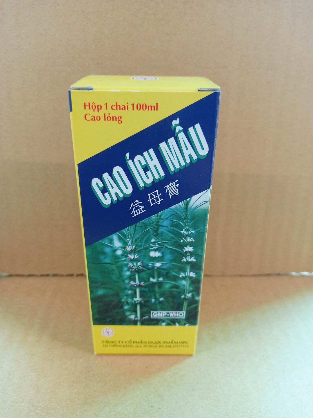 Cao ích mẫu chai 100ml,180ml Dược phẩm OPC