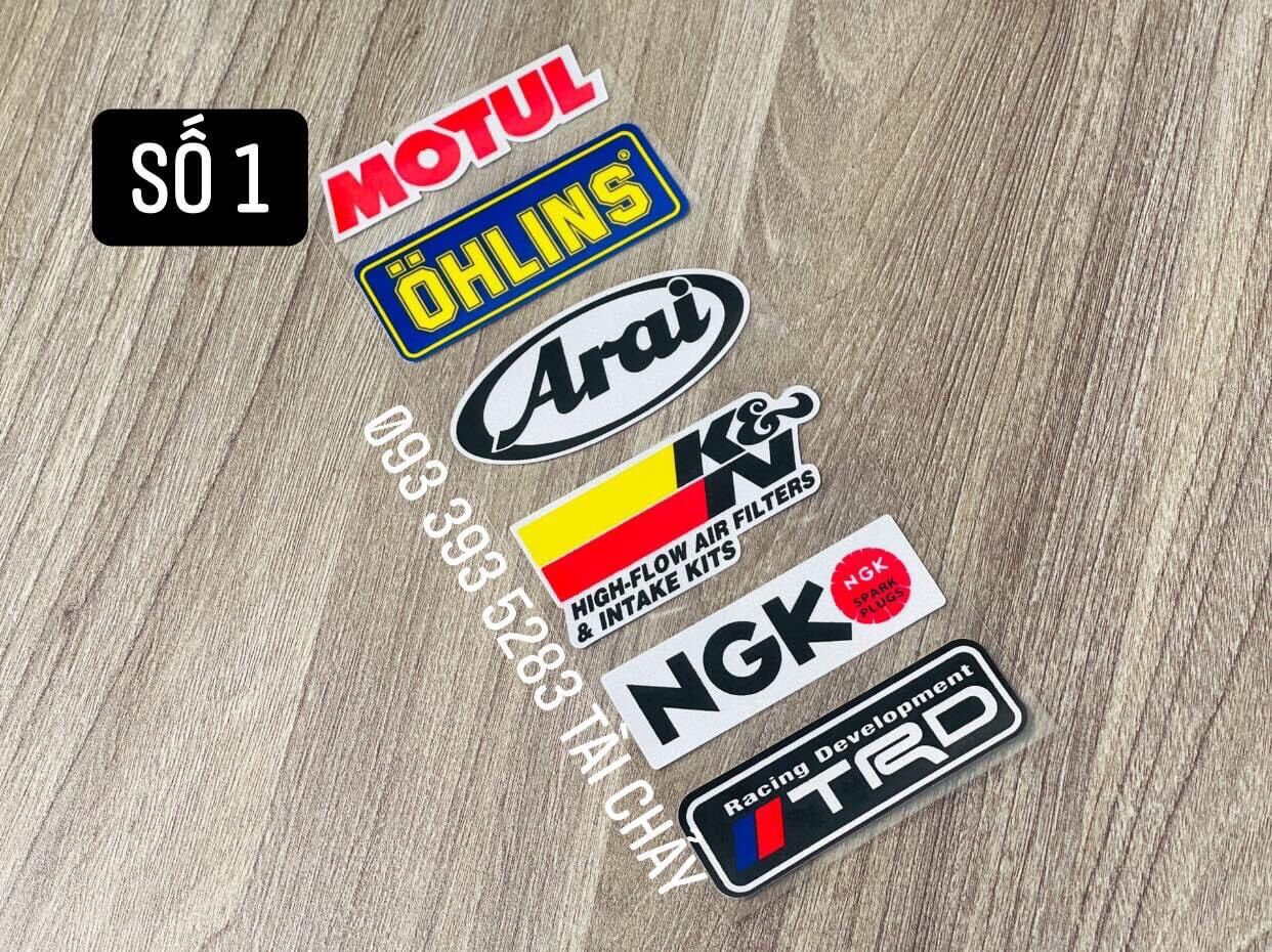 TEM STICKER LOGO PHẢN QUANG