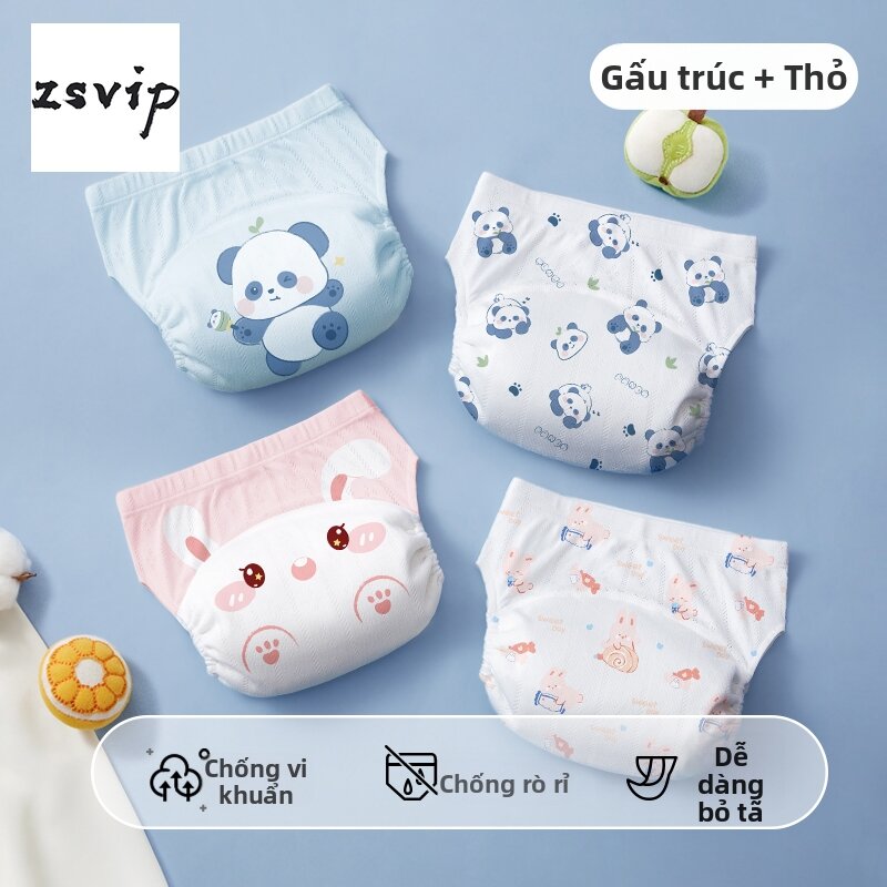 Cartoon Reusable Waterproof Baby Pants - 8