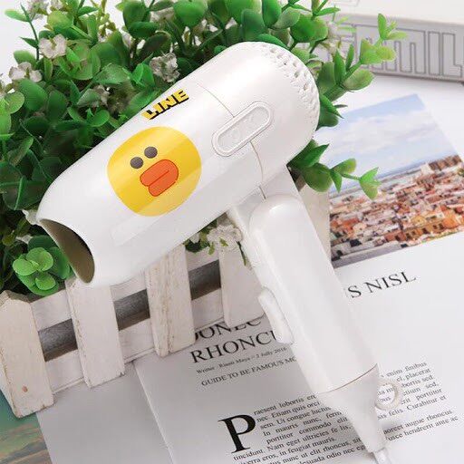 Máy Sấy Tóc Gấp Gọn Hồng Cute