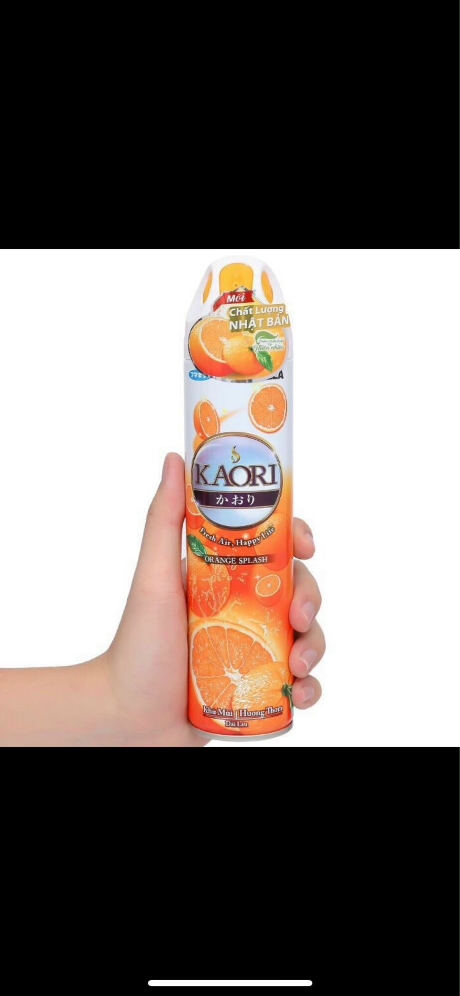 Xịt phòng kaori 280ml chính hãng hương cam 280 ml