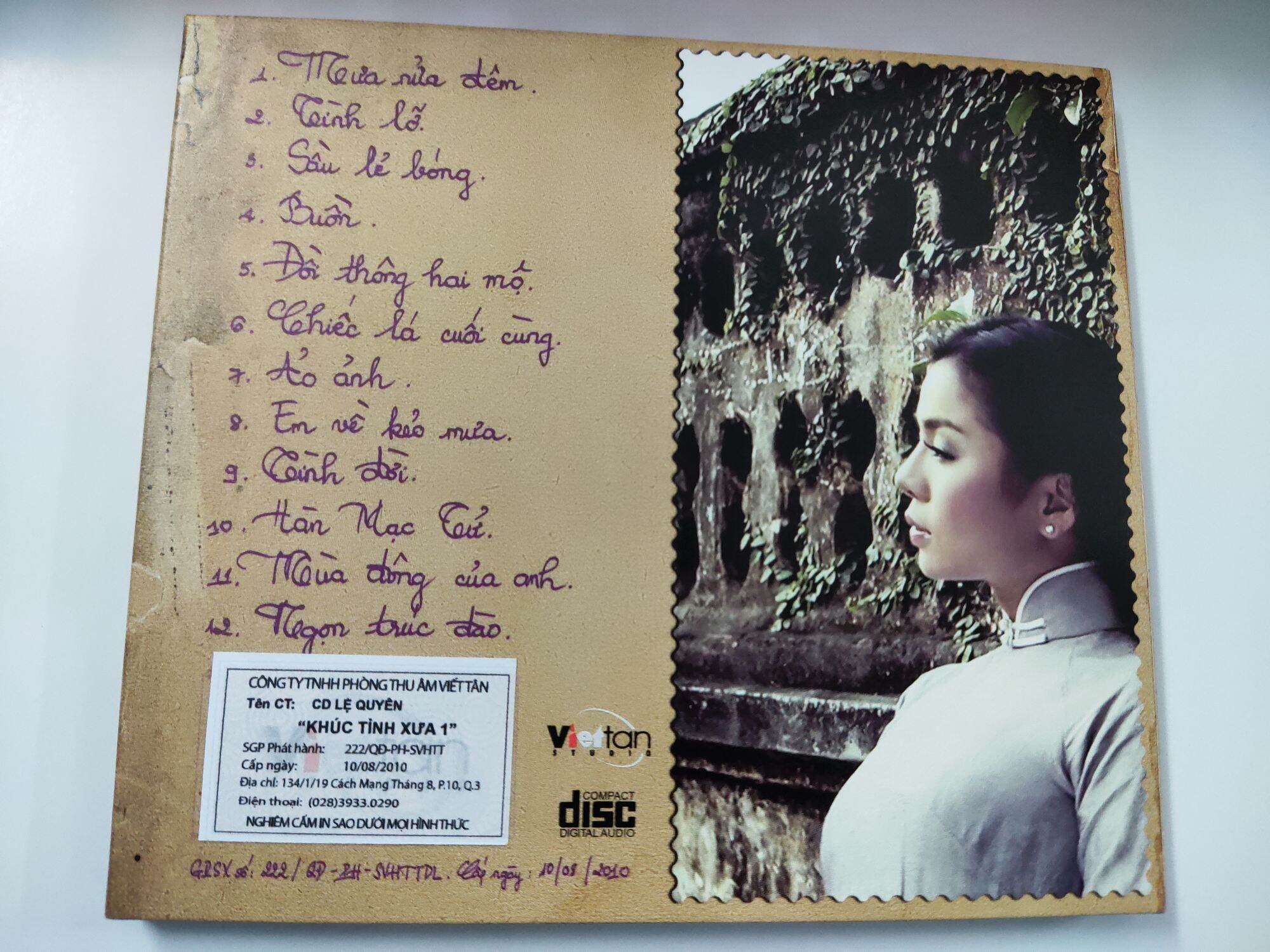 CD Lệ Quyên - Khúc tình xưa