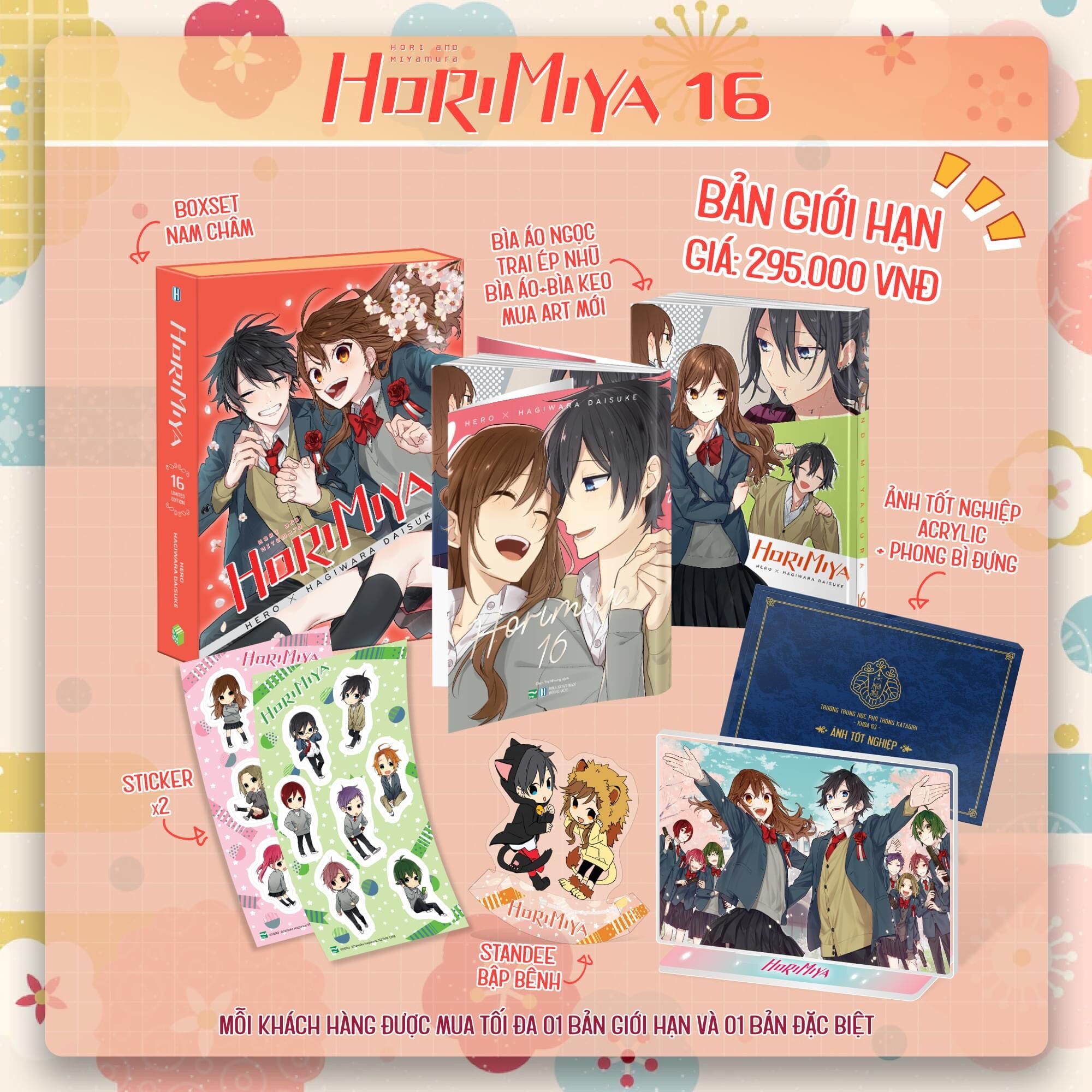 Horimiya tập 16 (bản giới hạn)