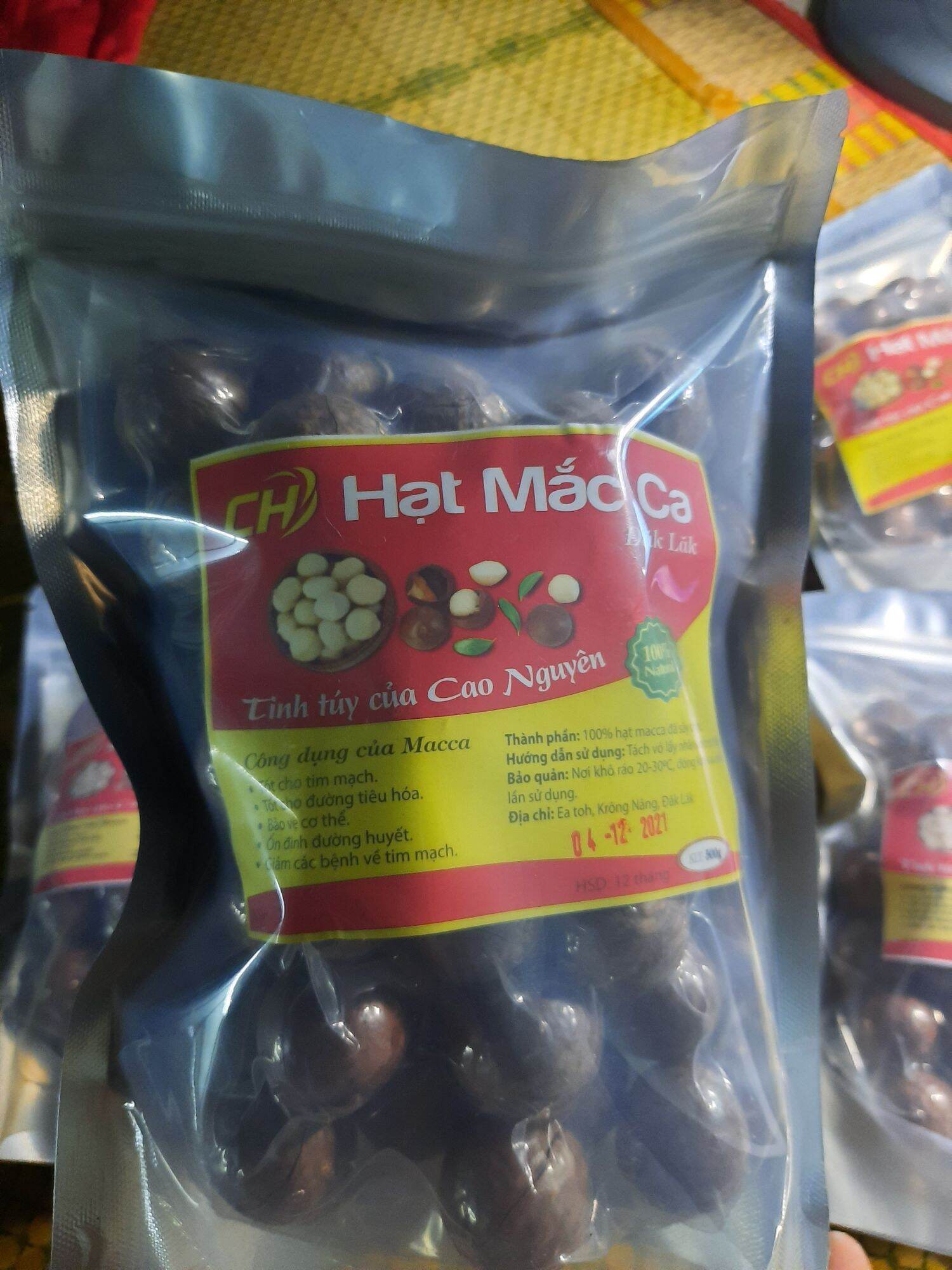 Hạt mắc ca sấy Đăk Lăk siêu ngon
