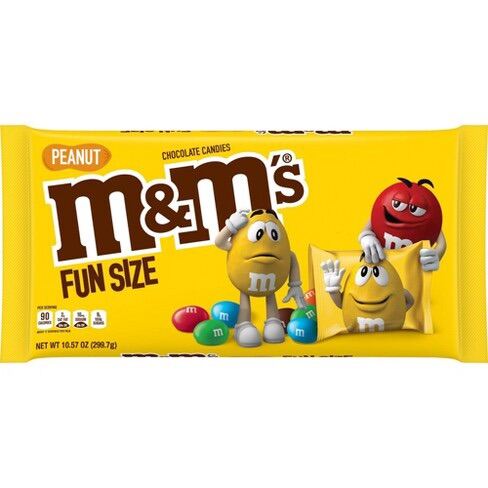 Date 09 2022 Sô-cô-la M&M nhân đậu phộng 299.7g M&M Peanut Chocolate Fun thumbnail