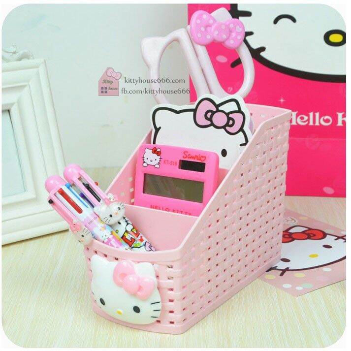 🌸RỔ 4 NGĂN HELLO KITTY
