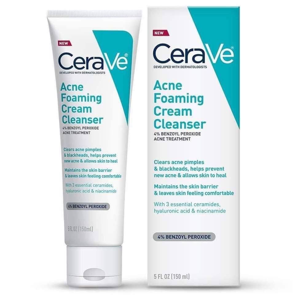 Sữa rửa mặt Cerave Acnes Cream Cleanser 150ml