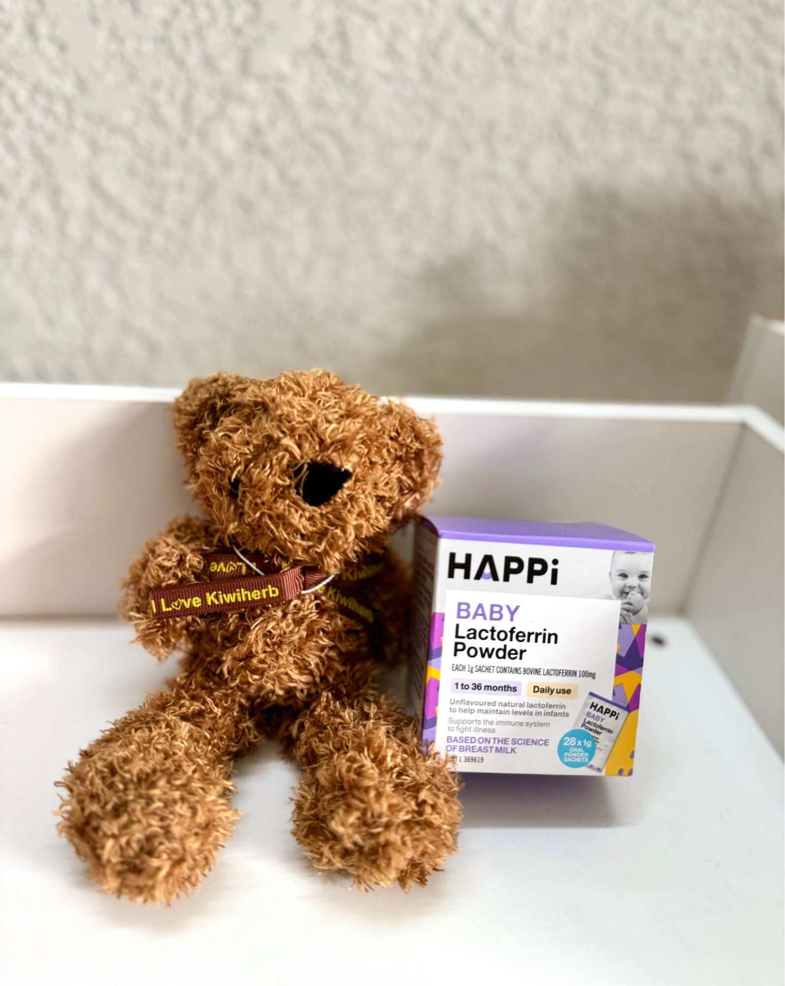 Bột dinh dưỡng happi baby lactoferrin powder cho bé - 28 gói