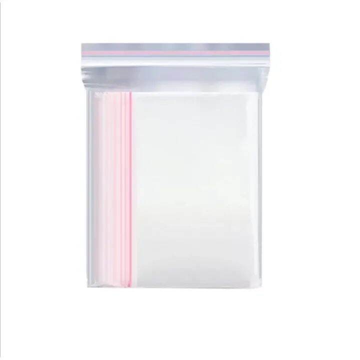 100gr Túi Zip Chỉ Đỏ size 15x20cm