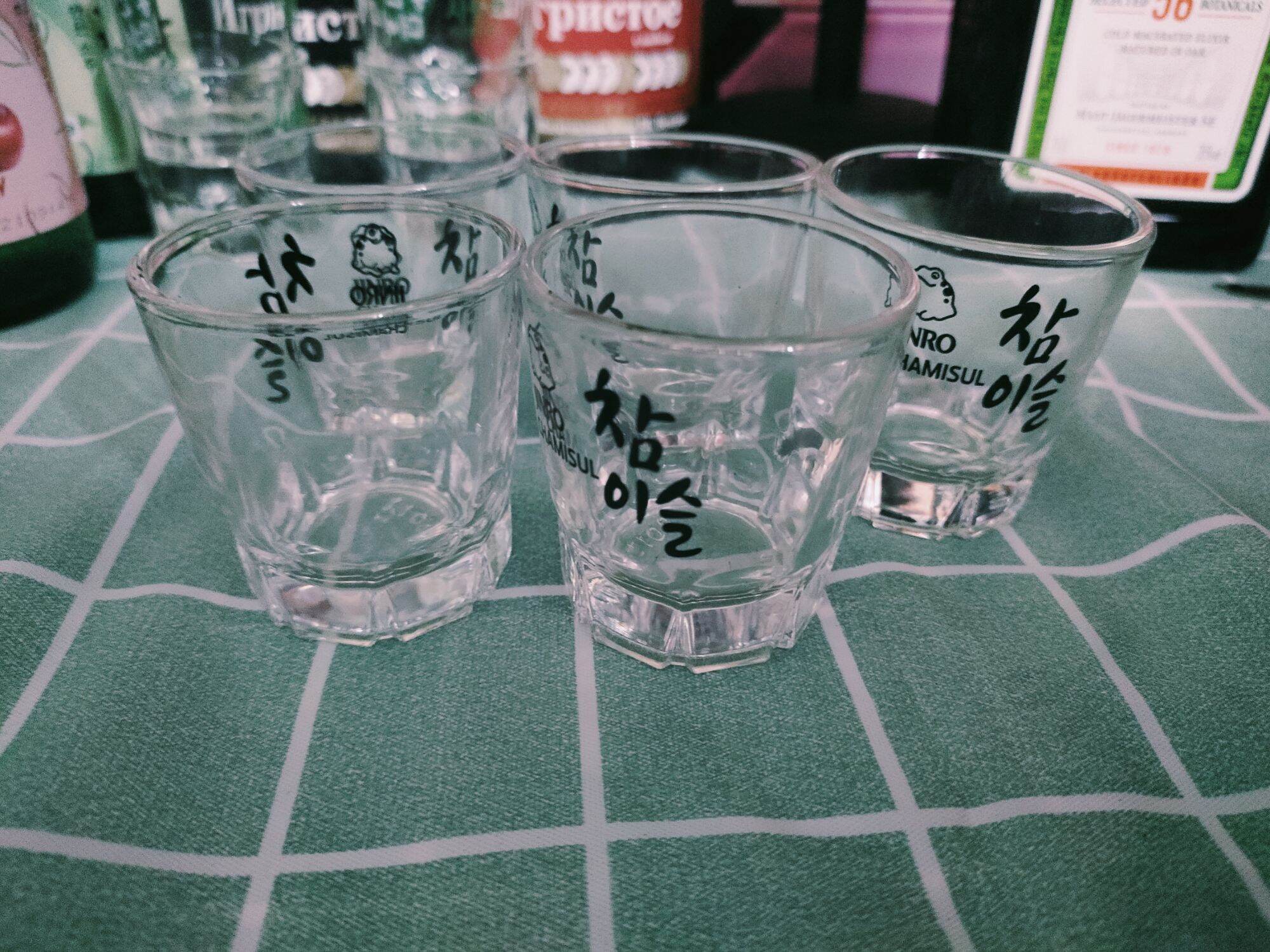 Combo 5 ly uống Soju Hàn Quốc