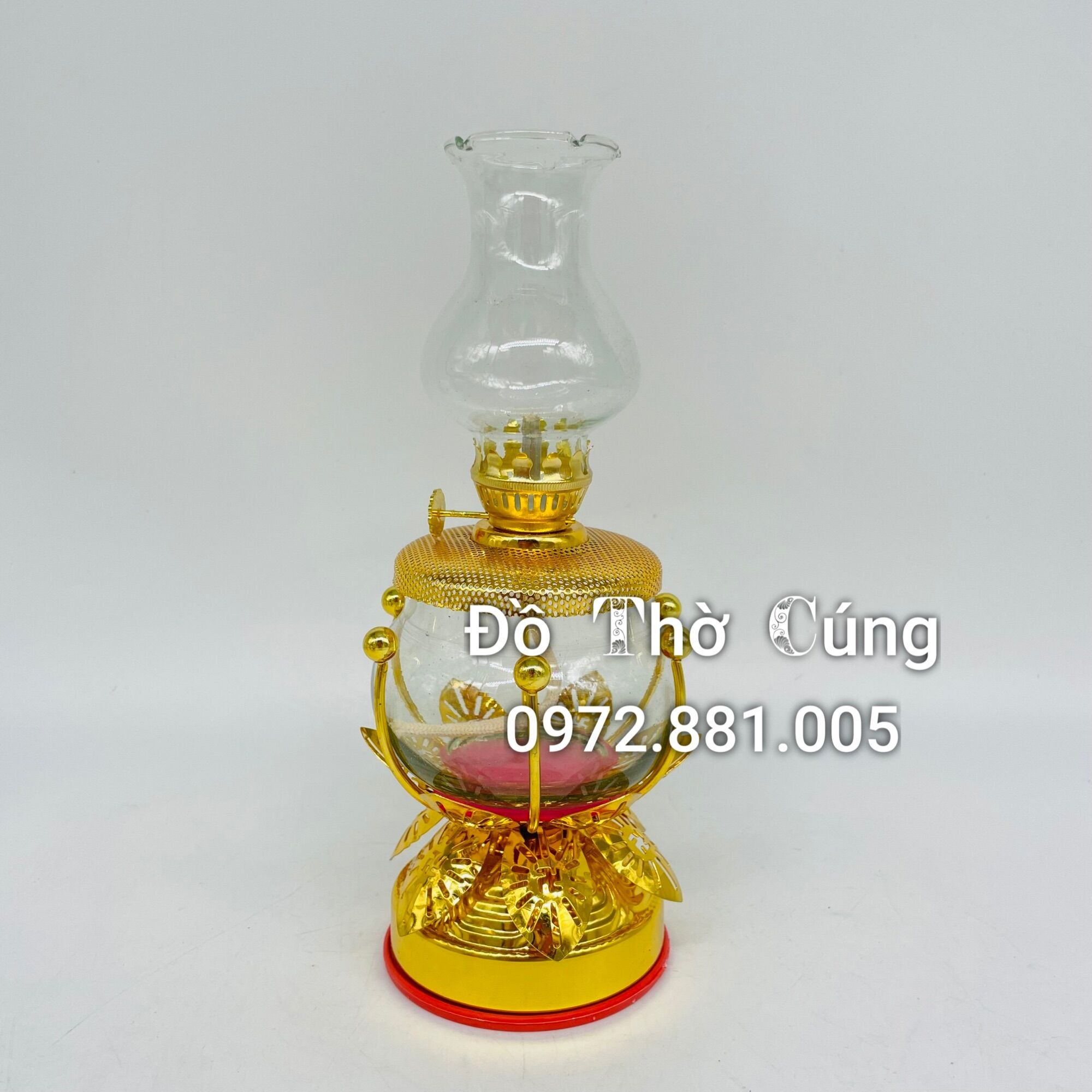 Đèn thăp dầu hoa sen - giá 1 chiếc