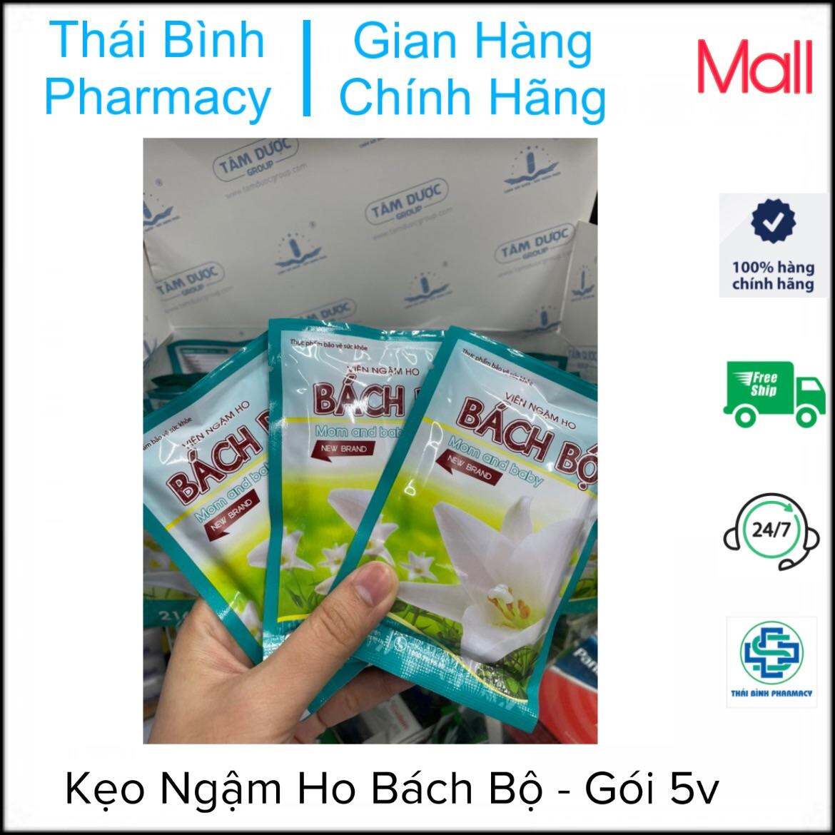 Kẹo Ngậm Bách Bộ - gói 5v