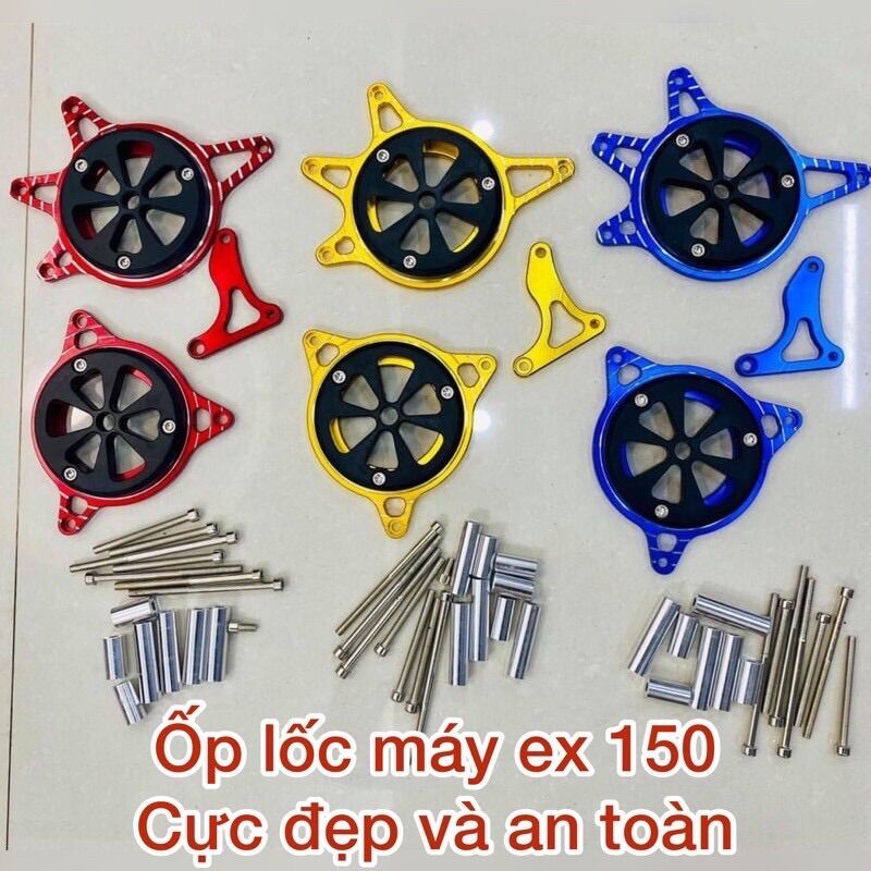 Bộ ốp lốc máy xe ex 150 cực đẹp