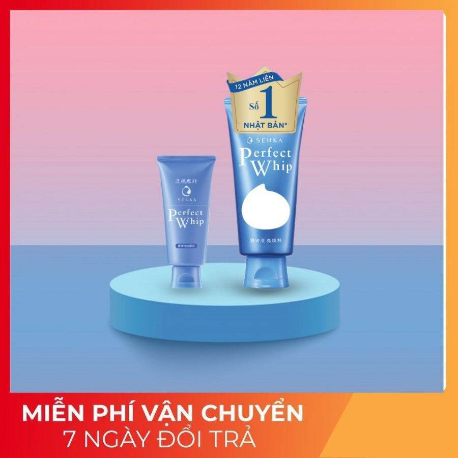 [MẪU MỚI 2021] Sữa rửa mặt Shiseido Senka Perfect Whip 120g