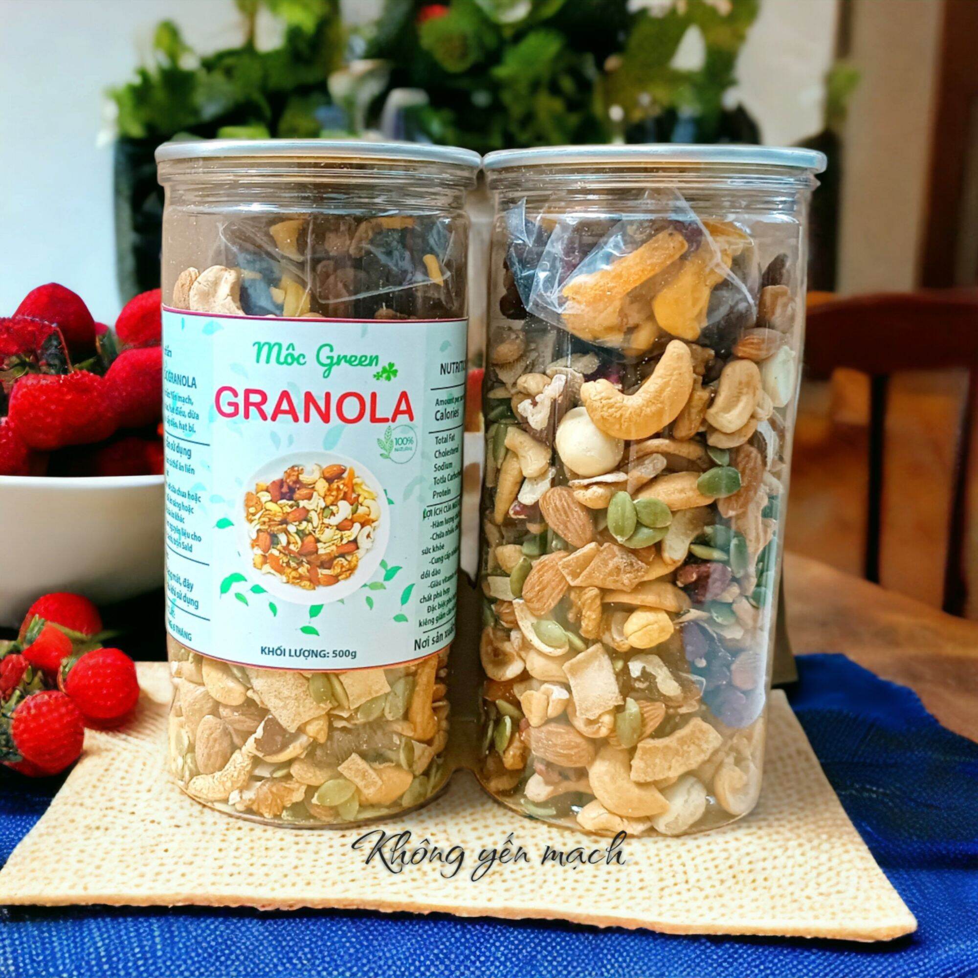 Granola Ăn kiêng Siêu hạt không yến mạch