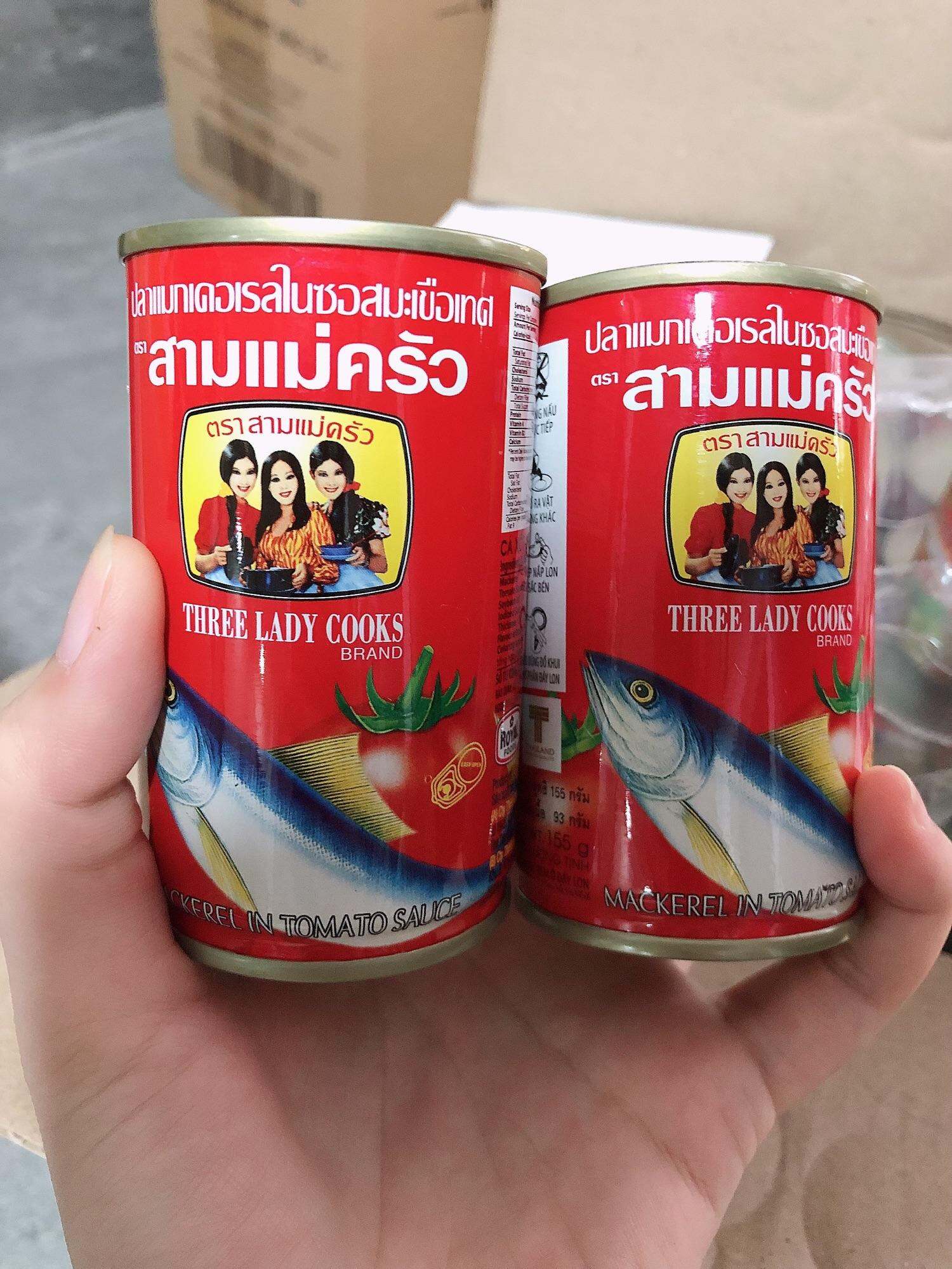 Cá hộp 3 cô gái 155g