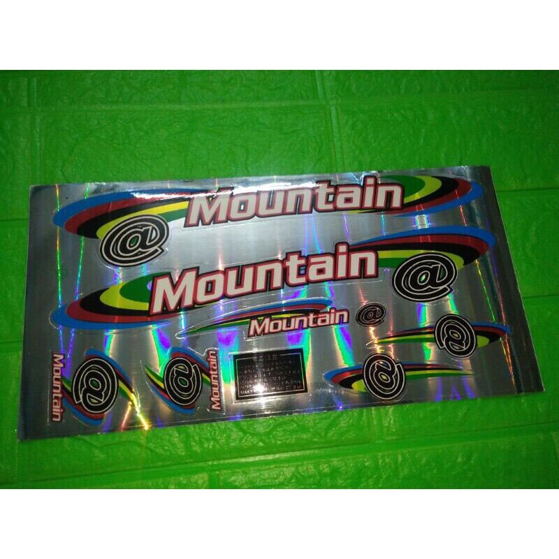 Mountain Bike Sticker Set @ Imported from Thailand