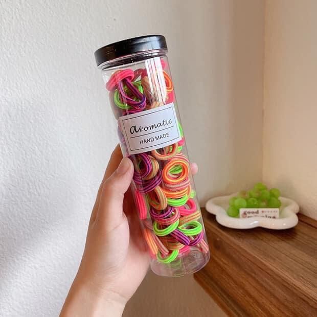 ỐNG 100 THUN CỘT TÓC CHO BÉ CO GIÃN SIÊU XINH