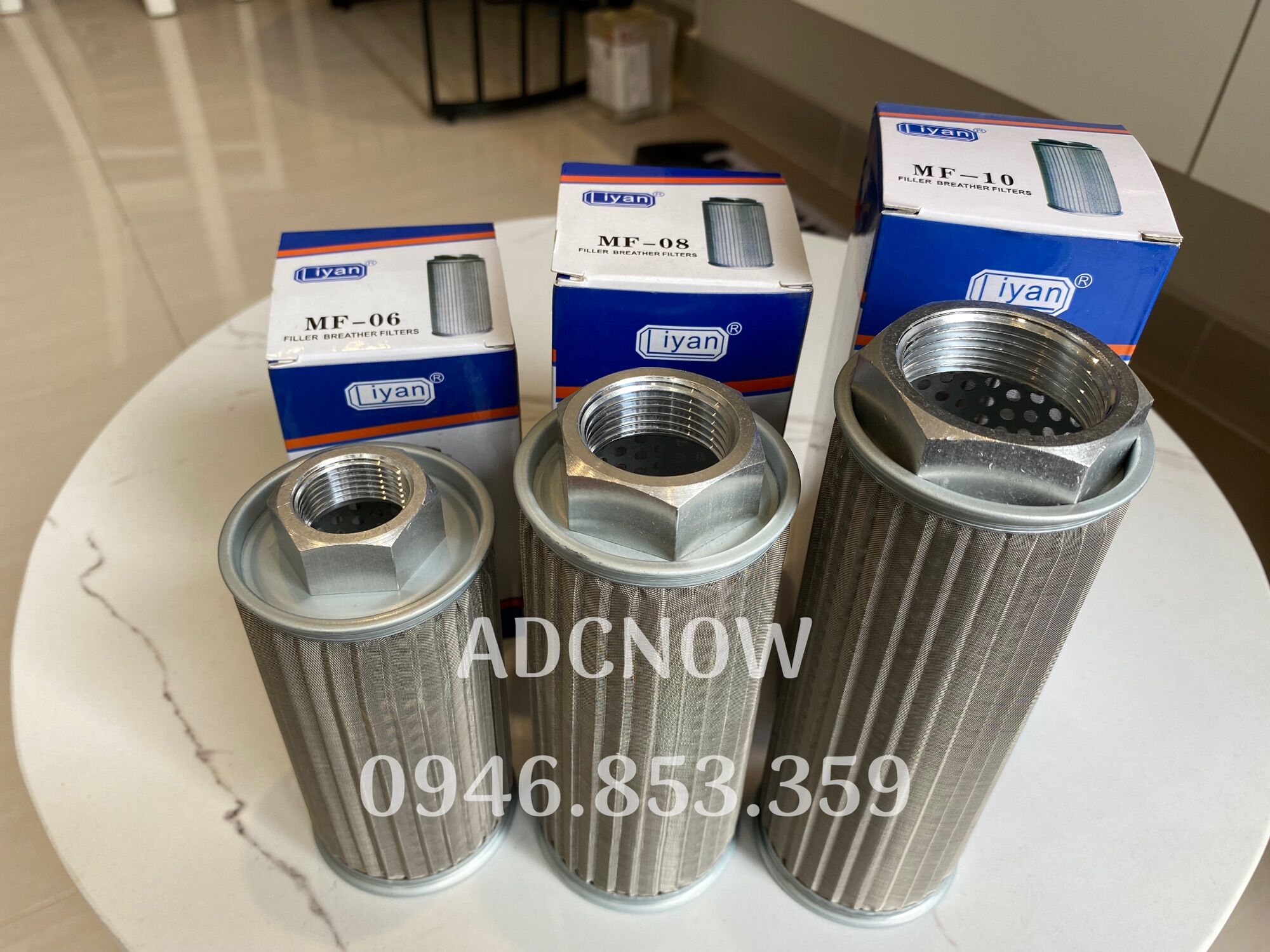 Lọc dầu thủy lực MF-06 ren 3/4” ( lỗ ren 24 - 26 mm )