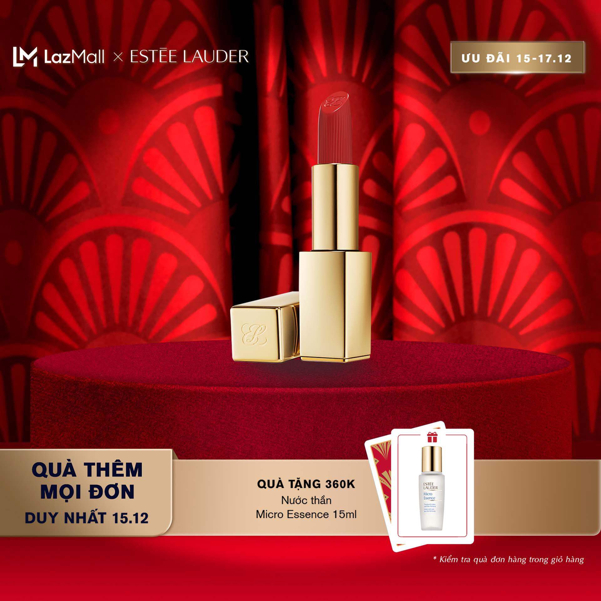 Son Nhung Lì Estee Lauder Pure Color Matte Lipstick 3.5g - Lipstick