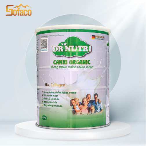Sữa bột Dr. Nutri - Canxi Ogranic 900gr
